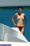 Sexy Lena Meyer Landrut Topless Paparazzi Pics